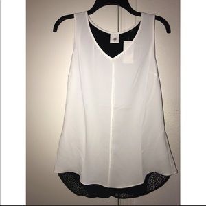Cabi Oreo Domino Black/White tank